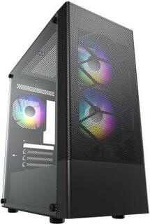 Корпус ACD Coffre 106 USB3.0*1+USB2.0*2+HD audio ,2*12cm F1 ARGB fans at front(Slave fans) ,1*12cm F1 ARGB fan at rear (Master fan), TG
