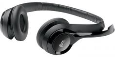 Гарнитура Logitech USB Headset H390 черный 981-000406