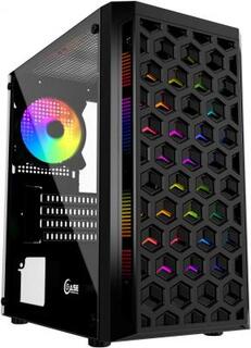 Корпус microATX Powercase CMIMTB-L3 Без БП чёрный