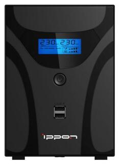 Источник бесперебойного питания Ippon Smart Power Pro II Euro 1200 1200VA Черный