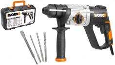 Перфоратор WORX WX339 800Вт 2.5Дж 0-1050об/мин 0-5300уд/мин Ф26мм 3.3кг