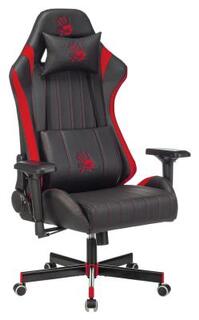 Кресло для геймеров A4TECH Bloody GC-990 чёрный красный