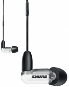Наушники SHURE Внутриканальные проводные наушники Aonic 3 с гарнитурой, цвет белый