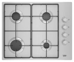 Варочная панель газовая Beko HIGG 641C3 SX нержавеющая сталь