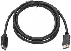 Кабель DisplayPort 1.8м VCOM Telecom VHD6220-1.8MO круглый черный