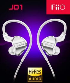 Наушники внутриканальные Fiio JD1 1.2м серебристый проводные в ушной раковине (80003491)