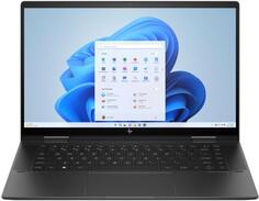 Ноутбук HP Envy x360 15-fh0012ci Ryzen 7 7730U 16Gb SSD1Tb AMD Radeon 15.6 OLED Touch FHD (1920x1080) Windows 11 Home black WiFi BT Cam (A1UW9EA)