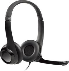 Гарнитура Logitech H390 черный