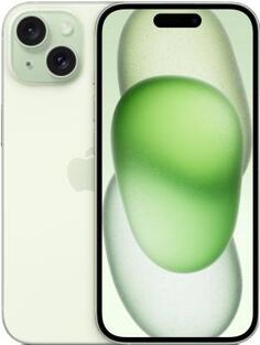 Смартфон Apple A3090 iPhone 15 256Gb салатовый моноблок 3G 4G 1Sim 6.1 iOS 17 802.11 a/b/g/n/ac/ax NFC GPS