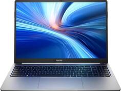 Ноутбук TECNO MegaBook T16 16, 2024, IPS, Intel Core i5 13420H 2.1ГГц, 8-ядерный, 16ГБ LPDDR4x, 512ГБ SSD, Intel UHD Graphics, Windows 11 Home, серы