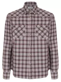 Рубашка Regular Fit хлопковая Canali