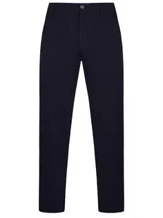 Брюки Regular Fit из хлопка и шерсти Canali