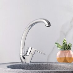 Смеситель для кухни, РМС, с картриджем, хром, SL52-011F