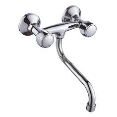 Смеситель для кухни, Эверест, с кран-буксой, хром, B46-336 Everest