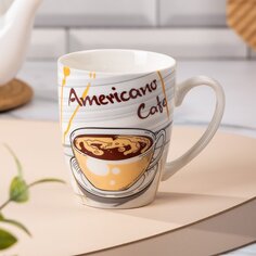 Кружка керамика, 360 мл, Американо, Y4-8995