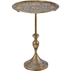 Столик интерьерный Glasar Эфиопия 49х49х69 см ГЛАСАР