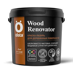 Краска-лазурь Olsta wood renovator база c 9л