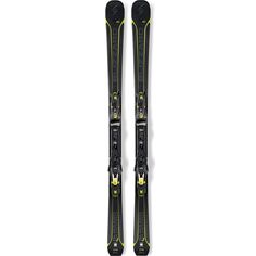 Горные лыжи с креплениями Blizzard 17-18 Quattro 8.4 Ti Black/Lime + кр. XCELL 12 Demo (6865Q1BB)