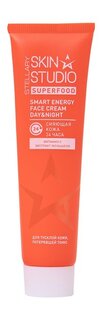 Тонизирующий крем для сияния кожи лица с витамином C Stellary Skin Studio Superfood Smart Energy Day & Night Face Cream