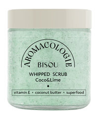 Взбитый скраб для тела с маслом кокоса и экстрактом лайма Bisou Aromacologie Coco and Lime Whipped Scrub