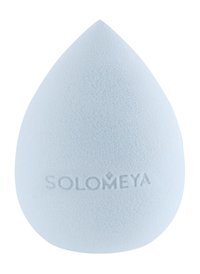 Меняющий цвет спонж для макияжа Solomeya Color Changing Blending Sponge Blue-Pink