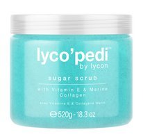 Сахарный скраб для ног с витамином E и морским коллагеном Lycon Lycopedi Sugar Scrub