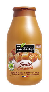 Увлажняющее молочко для душа с ароматом сладкой карамели Cottage Moisturizing Shower Milk - Sweet Caramel