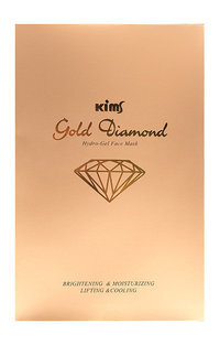 Набор из 5 гидрогелевых золотых масок для лица Kims Gold Diamond Hydro Gel Face Mask