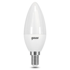 Лампы светодиодные лампа Gauss 9,5Вт E14 890Лм LED 3000К свеча