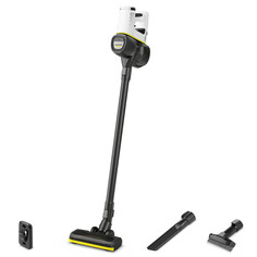 Пылесосы вертикальные пылесос беспроводной KARCHER VC 4 CORDLESS MYHOME 0,65л черный/белый