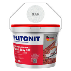 Затирки для плитки керамической и керамогранита затирка для швов PLITONIT Colorit EasyFill 1-10мм 1кг белый, арт. Н009681