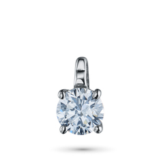 Подвеска из серебра э0612пд04202858_white ЭПЛ Даймонд