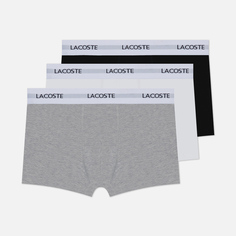 Комплект мужских трусов Lacoste 3-Pack Stretch Trunks