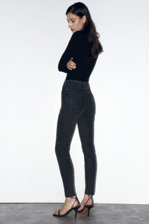 брюки джинсовые женские Джинсы skinny fit облегающие с высокой посадкой Befree