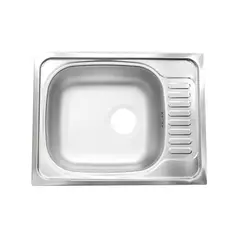 Мойка для кухни врезная с крылом Ukinox Frant 56x43.5 см глубина чаши 15.5 см нержавеющая сталь цвет серебристый
