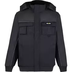 Куртка рабочая утепленная Dowell City цвет темно-серый размер S рост 164