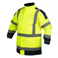 Куртка рабочая сигнальная утепленная Delta Plus Easyview цвет желтый размер L рост 172-180 см