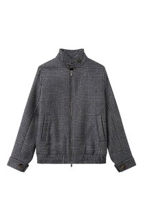 Шерстяной бомбер Brunello Cucinelli