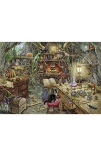 Пазл-квест Кухня ведьм 759 деталей Ravensburger