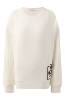 Хлопковый свитшот Moncler