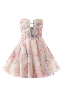 Платье изо льна и шелка YVON