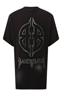 Хлопковая футболка Balenciaga