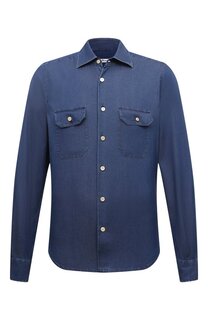Джинсовая рубашка Kiton