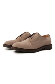 Замшевые дерби Brunello Cucinelli