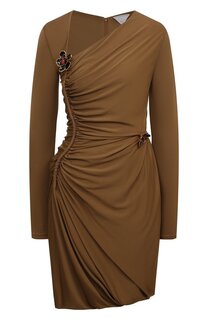 Платье из вискозы Bottega Veneta