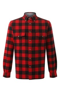 Хлопковая рубашка Woolrich