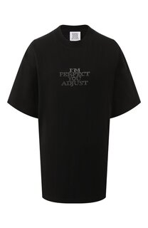 Хлопковая футболка VETEMENTS