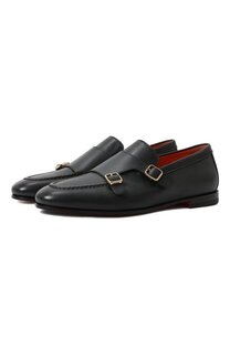 Кожаные монки Carlos Santoni