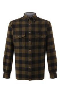 Хлопковая рубашка Woolrich