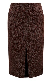 Юбка с отделкой стразами Dries Van Noten